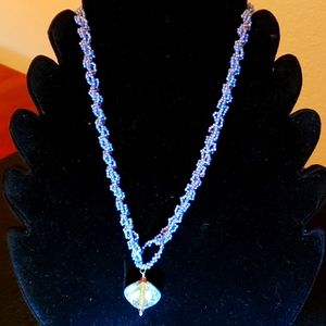 Shades of blue necklace